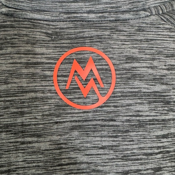 Cloudveil Men’s Fleece Lined Quarter Zip Pullover Gray Black Heather Size M - Picture 5 of 11